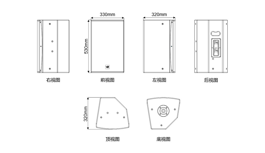 TF 单12寸全频音箱